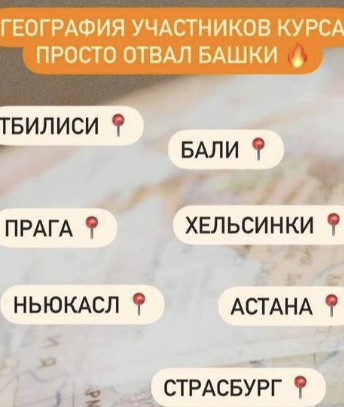 География участников запуска